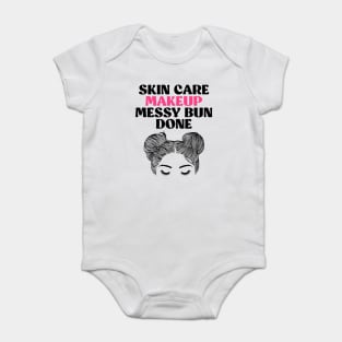 Woman's Cute Skincare / Makeup Tee Baby Bodysuit